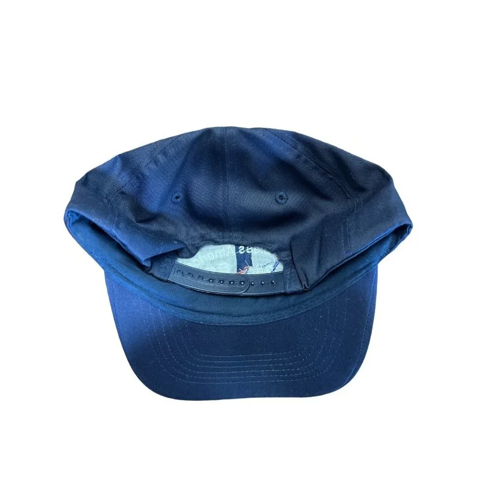 USA New‎ York God Bless America Embroidered Blue Adjustable Cap Hat US Flag Twin